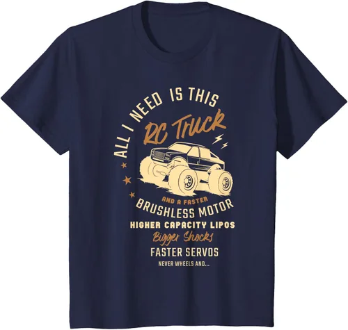 Vista 36 de Todo lo que necesito es este camión RC y una camiseta sin escobillas más rápida RC Motor Negro