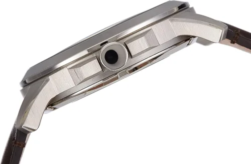 Vista 3 de Fossil ME3095 Reloj mecánico analógico con pantalla analógica mecánica a mano viento marrón Marrón