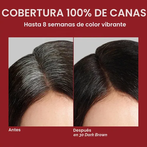 Vista 4 de Revlon ColorSilk with Bond Repair Complex, color permanente para el cabello rubio, cobertura 100 % de las canas, tinte para el cabello sin amoníaco
