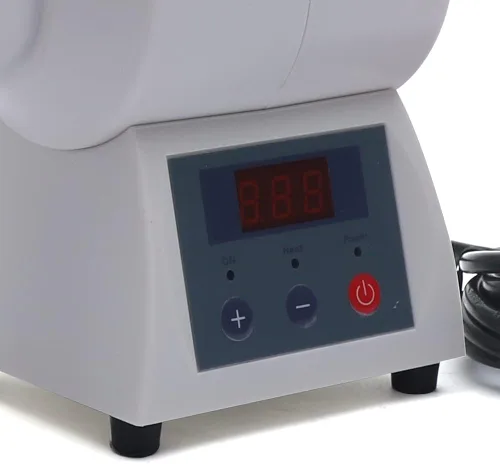 Vista 3 de Futchoy Calentador de marco de anteojos con pantalla digital, calentador eléctrico de marco de anteojos con pantalla LCD, herramienta de reparación
