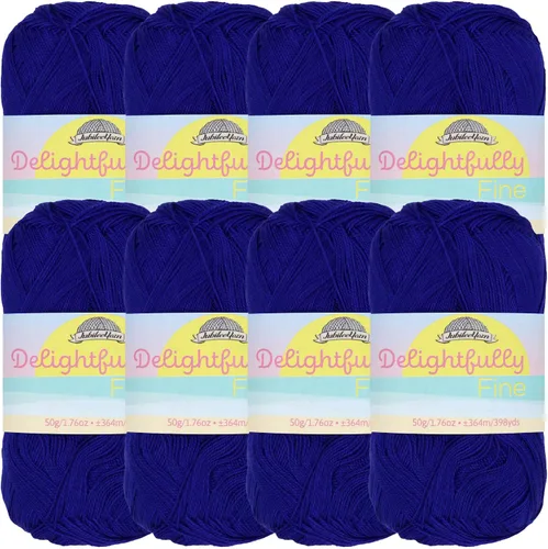 Vista 63 de JubileeYarn - Ovillo de hilo deliciosamente fino, 1.76 oz/madeja de rayón de bambú, color rosa polvo, 4 madejas