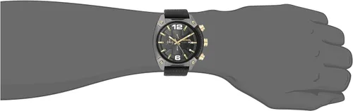Vista 3 de Diesel Relojes reloj de desbordamiento Negro