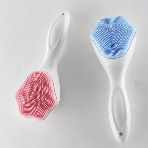 Vista 7 de Cepillo exfoliante y exfoliante facial de silicona, cepillo de limpieza facial para puntos negros, acné, poros, tapa de cuna, cuidado de la piel