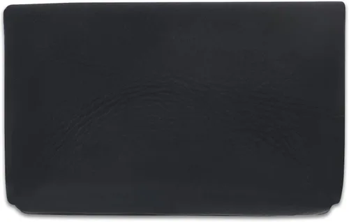 Vista 9 de Bolsa de cuero doble para monedas premium para efectivo y tarjetero, organizador de cables compacto, bolsa de maquillaje de viaje, hecha a mano