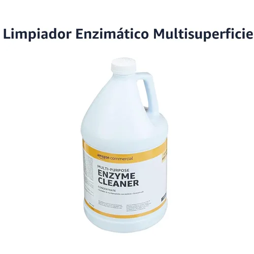 Vista 2 de AmazonCommercial Limpiador enzimático multiusos, 1 galón, 1 paquete