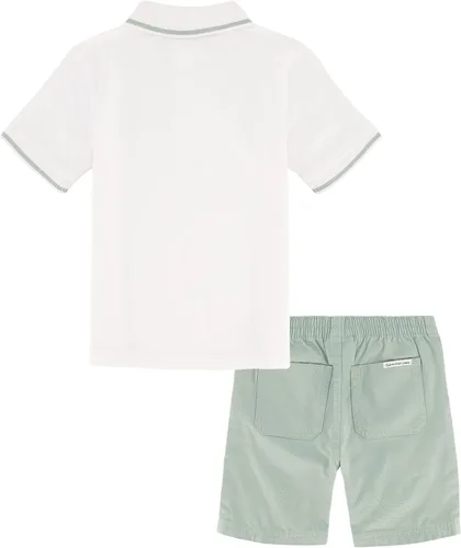 Vista 2 de Calvin Klein Conjunto corto de 2 piezas para bebé niño