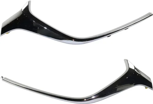 Vista 9 de Para Mazda CX3 parachoques Trim 2016 2017 2018 lado del conductor Delantero Cromo Moldeado MA1212103 D10J507K0C