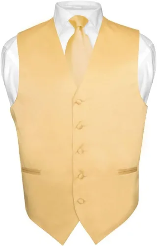 Vista 9 de Vesuvio Napoli Conjunto de corbata y chaleco de vestir para hombre de color rosa sólido para traje o esmoquin Azul bebé