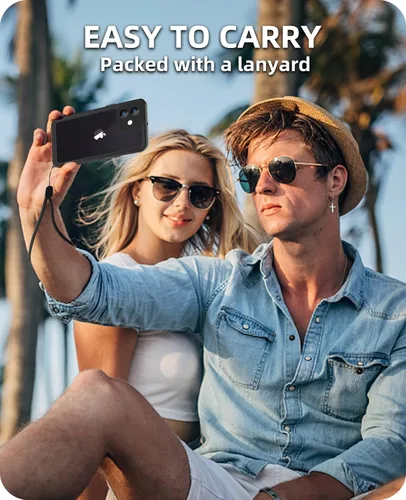 Vista 7 de WIFORT Funda impermeable para iPhone 12 de 6.1 pulgadas con protector de pantalla integrado, a prueba de agua certificada y protección militar, a