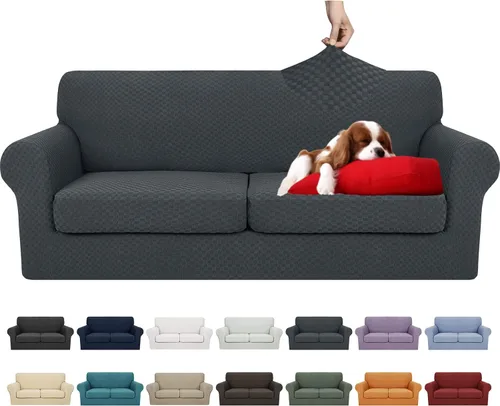 Vista 121 de YEMYHOM - Fundas elásticas para cojín individual, protector de sofá, silla, asiento, funda deslizante, funda suave de sofá, reemplazo, grande, a
