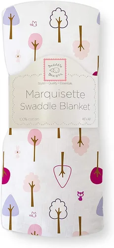 Vista 22 de SwaddleDesigns Marquisette - Manta de recepción envolvente para bebés niños y niñas, muselina de algodón premium suave, mejor regalo de baby shower