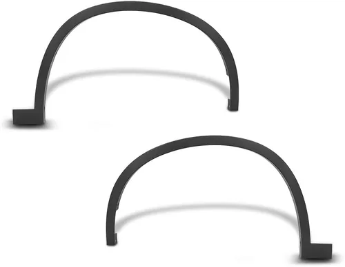 Vista 19 de G-PLUS Molduras de arco de rueda delantera izquierda compatibles con BMW X1 2012 2013 2014 2015, protector de cubierta de rueda delantera