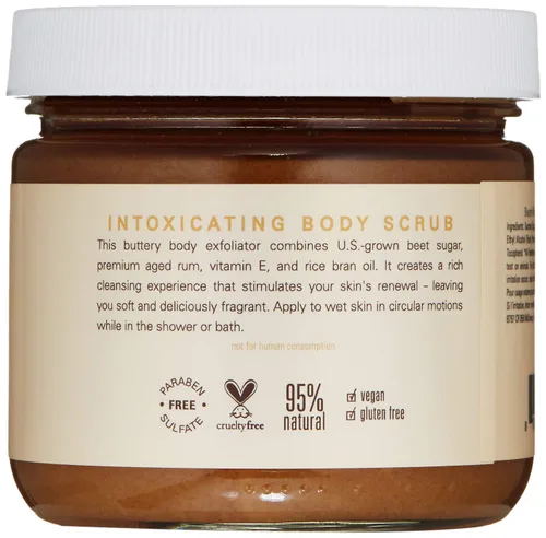 Vista 2 de Farmhouse Fresh Exfoliante corporal de ron con mantequilla, 13.6 oz