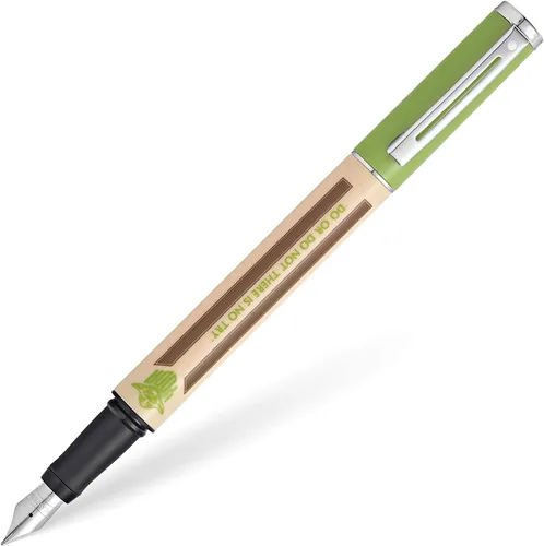 Vista 30 de Pluma estilográfica Sheaffer Pop con borde cromado y punta media, en caja de regalo, Clásico - Lila