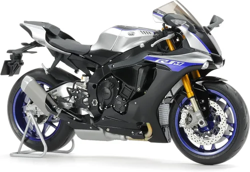 Vista 3 de Tamiya 14133 1/12 Yamaha YZF-R1M Kit de modelo de plástico para motocicleta