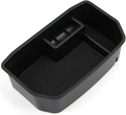 Vista 4 de Dreamseek Organizador de consola central compatible con Toyota Land Cruiser LC200 2008-2020 Interior reposabrazos caja de almacenamiento bandeja