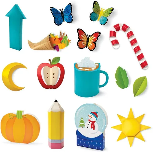 Vista 17 de Creative Teaching Press Tablero de anuncios 3D POP! Picket Fence (10173)