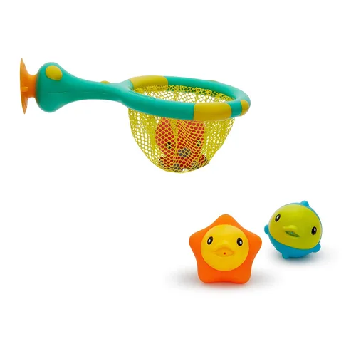 Vista 4 de Munchkin® Catch & Score Hoop™ - Juguete de baño para bebés y niños pequeños