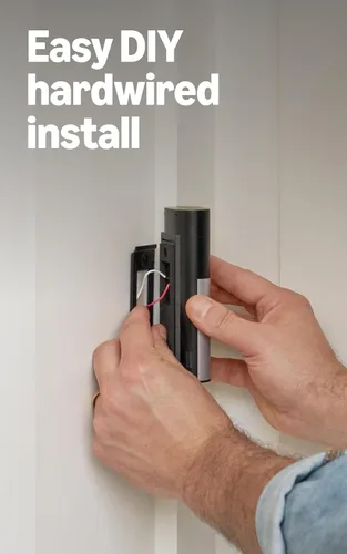 Vista 5 de Videotimbre Cableado Ring Plus (modelo más reciente) — Retinal 2K con video de gran angular, zoom mejorado 4x mejorado y vista con poca iluminación