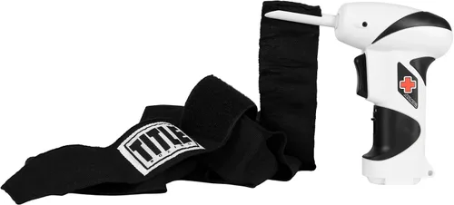 Vista 2 de Title Boxing Wraps Wrench - Equipo de kickboxing para hombre con envolturas de mano y rodillo