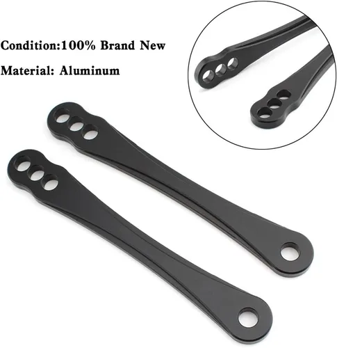 Vista 6 de Kit de eslabones de bajada de aluminio CNC para Yamaha YZF-R6 2006-2016