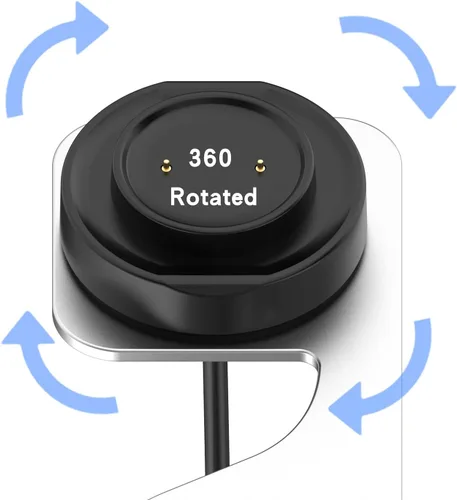 Vista 5 de Soporte de carga compatible con Amazfit Active/GTS4 mini/GTR 2/GTR 2e/GTS 2/GTS 2 Mini/GTS 2e/Pop Pro/T-Rex Pro/Bip 5/Bip 3/3pro Cargador