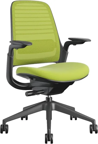 Vista 18 de Steelcase Series 1 Silla de Oficina de Trabajo, Canary
