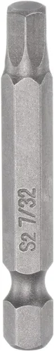 Vista 13 de HARFINGTON Broca de destornillador hexagonal de 1/8 "SAE 1/4" vástago hexagonal de 2 pulgadas de longitud magnética S2 brocas eléctricas de acero