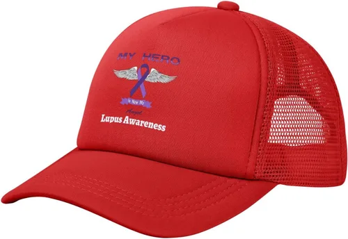 Vista 3 de Gorra de béisbol de malla ajustable para papá, unisex