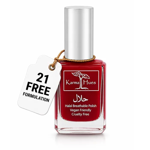 Vista 22 de Karma Naturals - Esmalte de uñas Halal certificado – transpirable y permeable al agua, apto para Wudu (Aabidah)