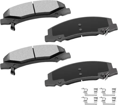 Vista 13 de cciyu Juego de pastillas de freno delanteras de cerámica profesional D681 para BMW 530i, 97-03 para BMW 540i, 95 97-01 para BMW 740i, 95-01 para BMW