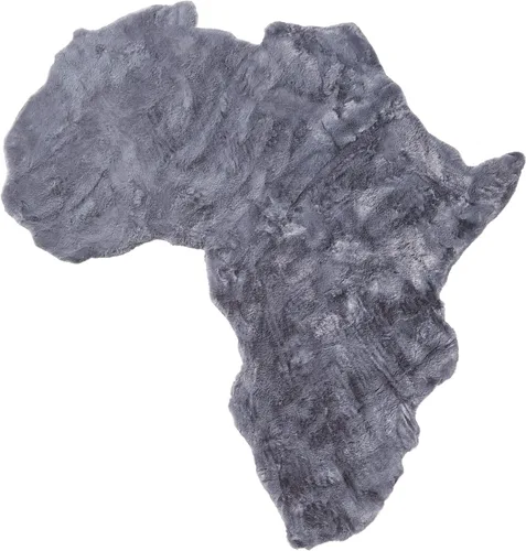 Vista 13 de Lith Home - Decoración africana para el hogar, alfombra de piel sintética de conejo, regalo impactante, felpa suave y lujosa, suelo de sala y Negro