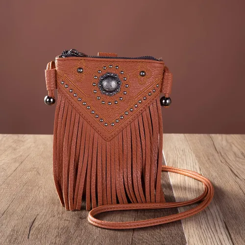 Vista 2 de Montana West Small Crossbody Bags for Women Western Cell Phone Purse