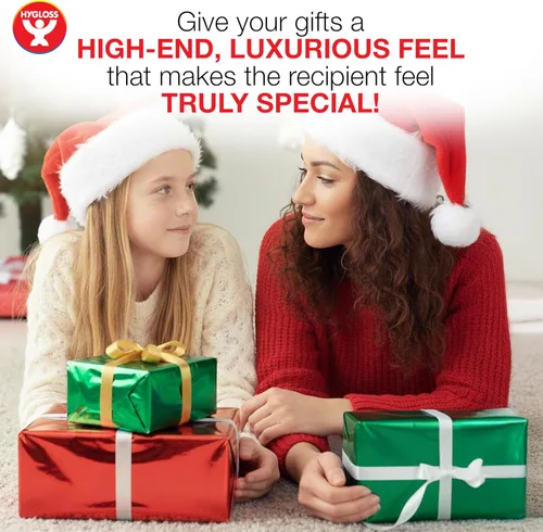 Vista 4 de Hygloss Products - Papel de aluminio metálico brillante, hojas de 20 x 26 pulgadas para artes, manualidades y envoltura de Navidad