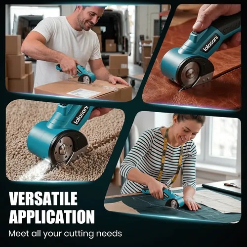 Vista 5 de Cortador de cajas eléctrico inalámbrico para cartón, tijeras automáticas