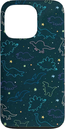 Vista 10 de Funda con diseño de dinosaurio de color lindo para iPhone 17