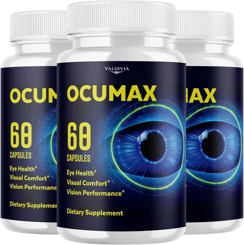Vista 10 de OcuMax Cápsulas OcuMax OcuMax Advanced Eye Health Support Máxima Fuerza, Suplemento Todo Natural Vitaminas para Salud General y Apoyo al Bienestar