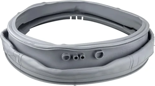 Vista 11 de 4986ER0004F Junta de puerta de arranque de lavadora - Compatible con piezas de lavadora de carga frontal L-G, Ken-More con puerto de drenaje de AMI