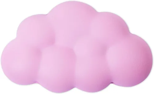 Vista 11 de Cloud - Cojín ergonómico para reposamuñecas de piel sintética suave con espuma viscoelástica para aliviar el dolor de muñeca, almohadilla con base