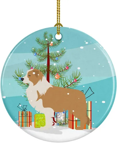 Vista 89 de Caroline's Treasures Cavalier King Charles Spaniel - Adorno de cerámica para árbol de Navidad, decoración colgante para el hogar, Navidad, fiestas