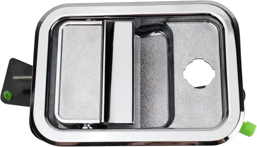 Vista 14 de TRQ Manija de puerta exterior delantera derecha cromada para el lado del pasajero compatible con Chrysler 300 Dodge Journey 2011-2020