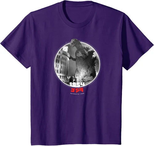 Vista 18 de Godzilla 1954 Icons of Toho - Camiseta pequeña Negro