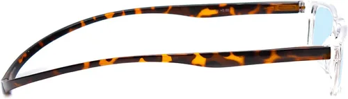 Vista 4 de Magz Gramercy - Gafas de lectura con filtro de luz azul, para hombres y mujeres, para lectura de computadora, para colgar en el cuello, con conexión