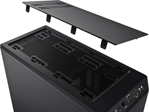Vista 6 de be quiet! Pure Base 600 ATX Mid Tower Caja de PC 2 Ventiladores Pure Wings Preinstalados Negro BG021
