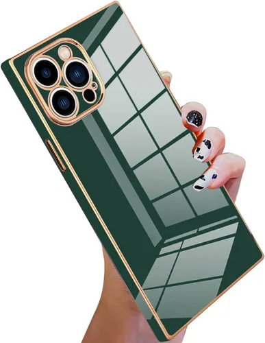 Vista 114 de KANGHAR Funda compatible con iPhone 12 de lujo con bonito diseño galvanizado, carcasa de cuerpo completo, antiarañazos, a prueba de golpes, funda