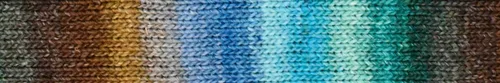 Vista 2 de Noro Silk Garden - Color 205, Morioka, hilo de mezcla de seda/lana
