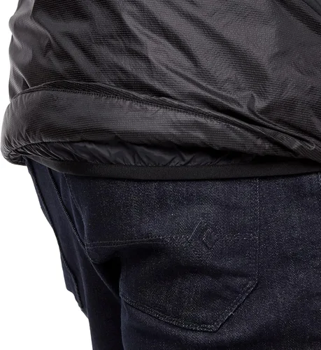Vista 7 de Black Diamond Vision Hybrid - Sudadera con capucha para hombre, Negro