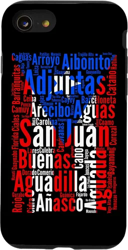 Vista 18 de Funda para iPhone 17, diseño de ciudades puertorriqueñas, bandera de Puerto Rico, Boricua
