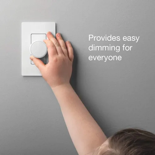 Vista 8 de Lutron Aurora - Interruptor de atenuación de bombilla inteligente para interruptores de paleta para bombillas inteligentes Philips Hue