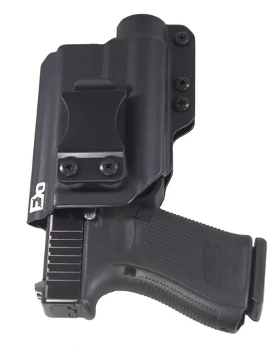 Vista 3 de Fierce Defender IWB - Funda Kydex Glock 19 23 32 con Streamlight TLR1 The Winter Warrior Series, fabricada en Estados Unidos, compatible con GEN 5